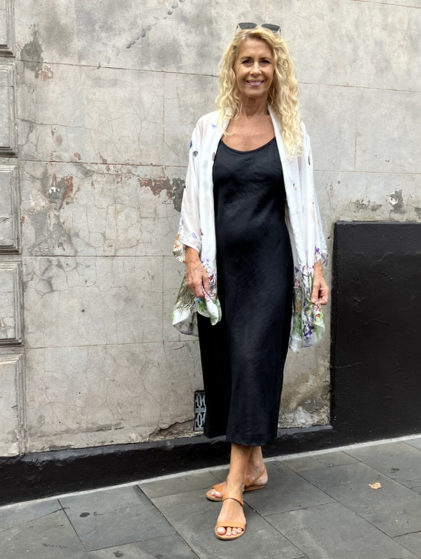 chiffon kimono jacket