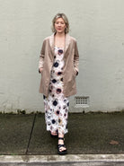 Jiva Pin Whale Cord Catherine Jacket- Camel -jivaclothing